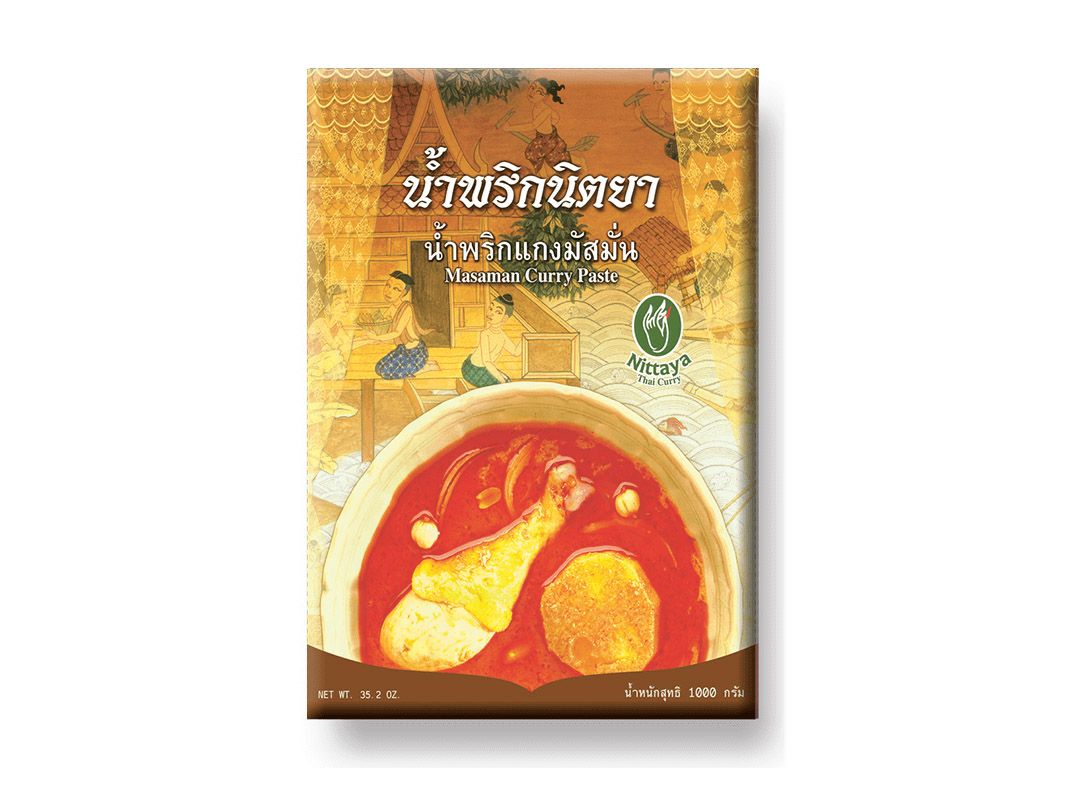 Nittaya Masaman Curry Paste 500gms