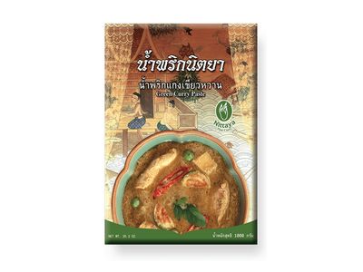 Nittaya Green Curry Paste 500gms