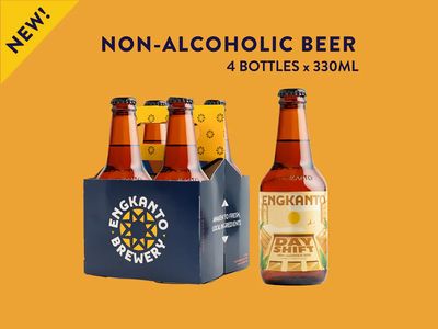 Engkanto Day Shift Extra Pale Ale Non Alcoholic Beer 330ml