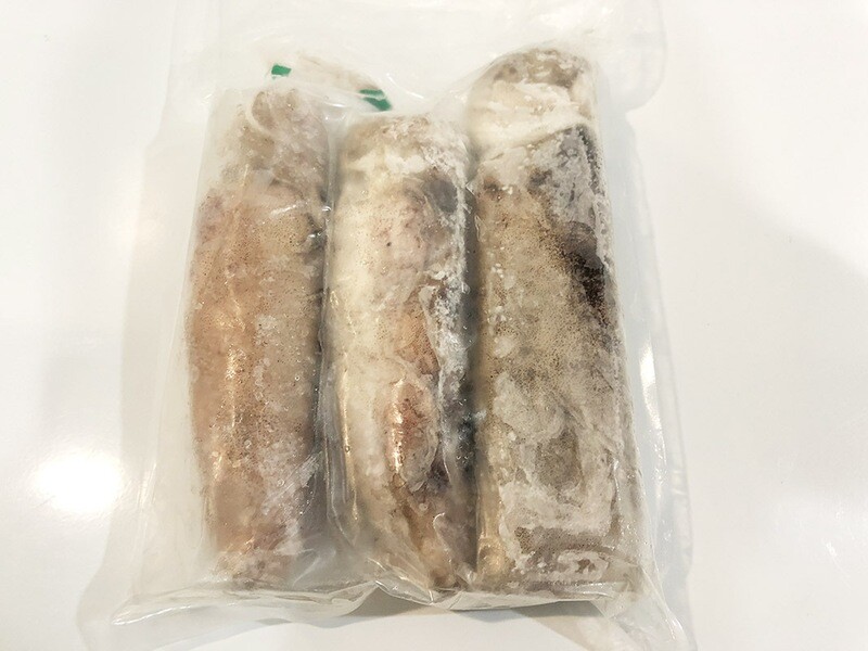 Whole White Squid for Export 1kg