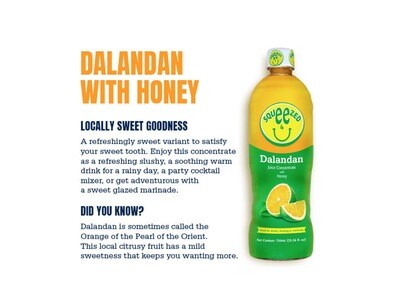 Squeezed 4 U Dalandan Juice Concentrate with Honey 750ml