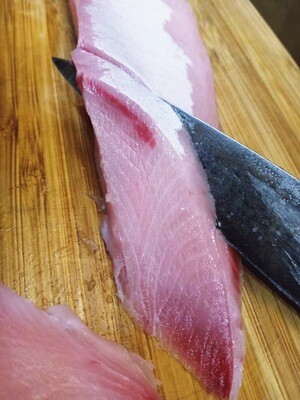 Sashimi Grade Hamachi - Buri (Yellow Tail) Back Loin