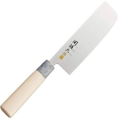 Kai Seki Magoroku Ginju ST Nakiri Vegetable Knife 165mm Kansai Style (AK5069)