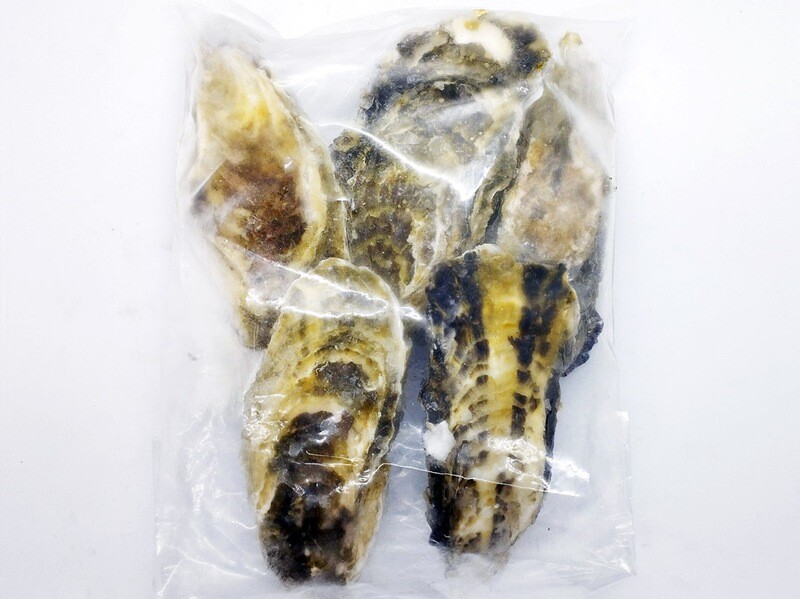 Sashimi Grade Japanese Whole Shell Oysters 5pcs