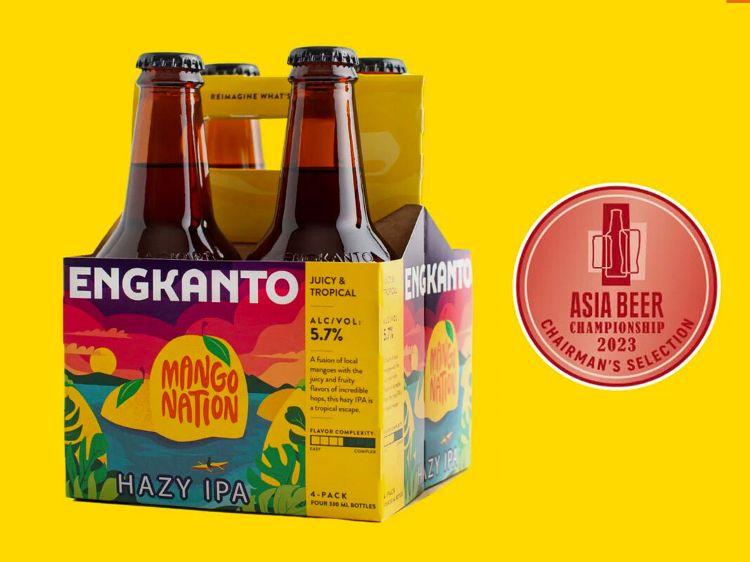 Engkanto Mango Nation Hazy IPA 330ml, Packaging Size: 4 Pack