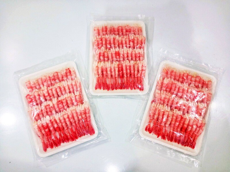 Sashimi Grade Amaebi (Sweet Shrimp / Spot Prawn) 200gms
