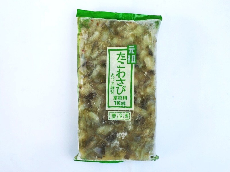 Tako Wasabi - Raw Japanese Octopus Marinated in Wasabi 1kg