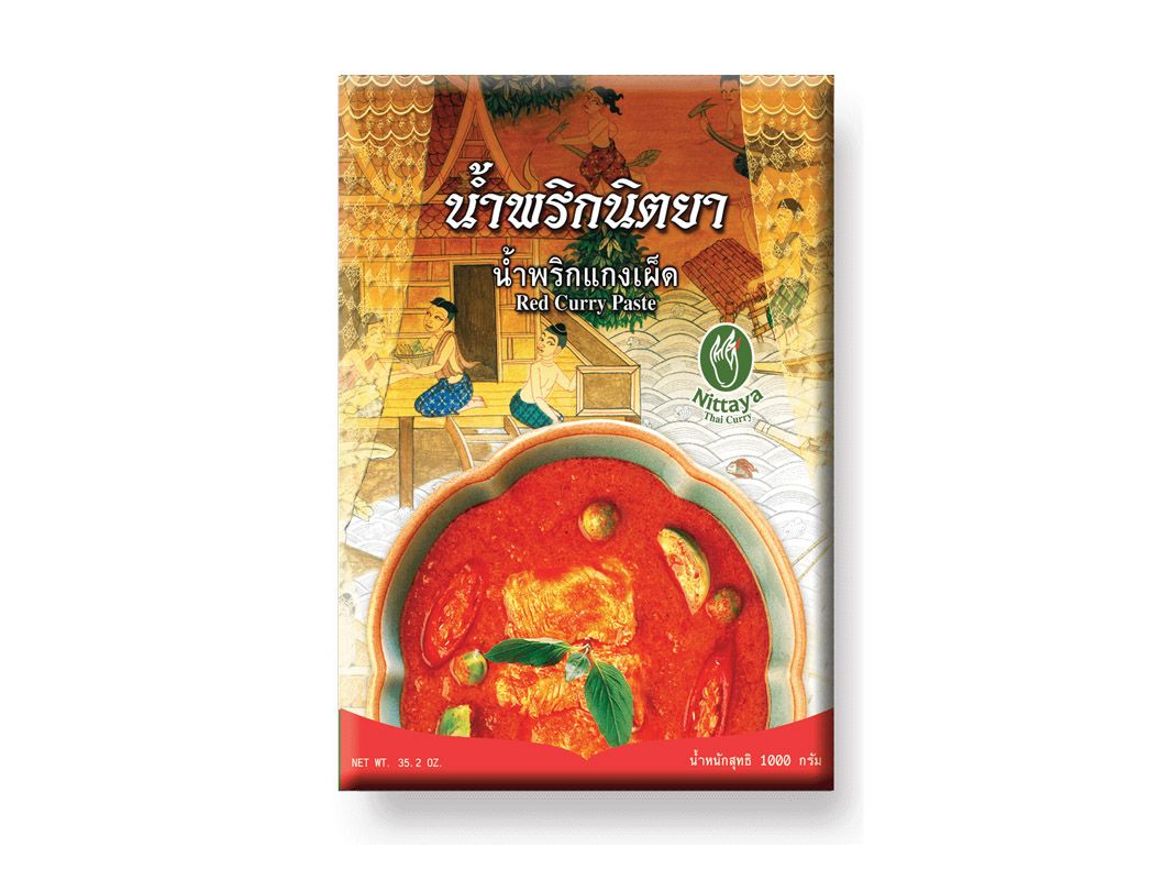 Nittaya Red Curry Paste 1kg
