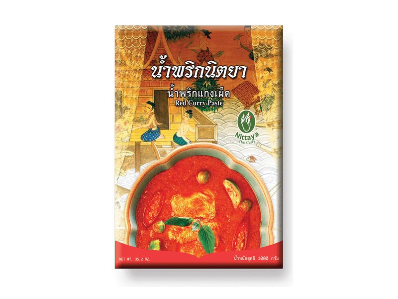Nittaya Red Curry Paste 1kg