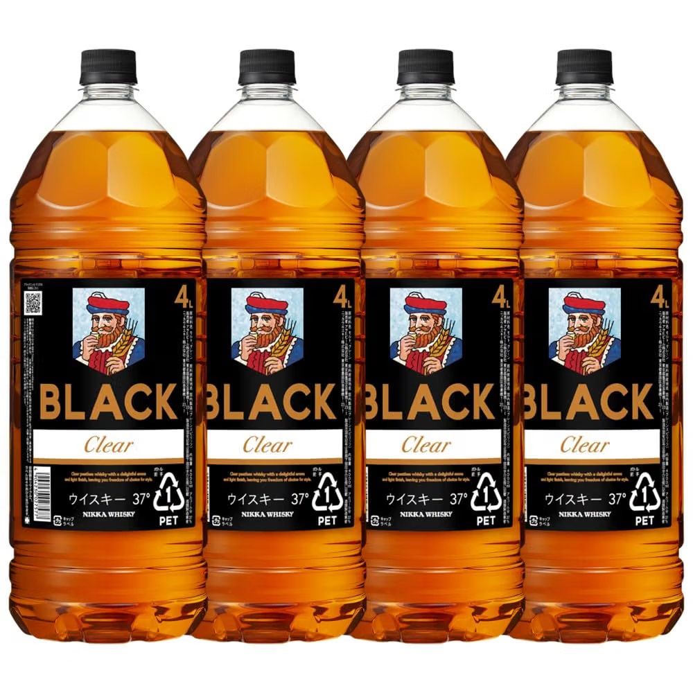 Nikka Black Clear 4 Liters