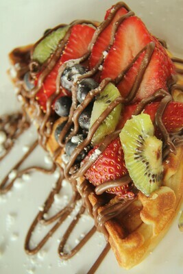 NUTELLA'S DELIGHT (1/2 waffle) NUTELLA'S DELIGHT (1/2 waffle)