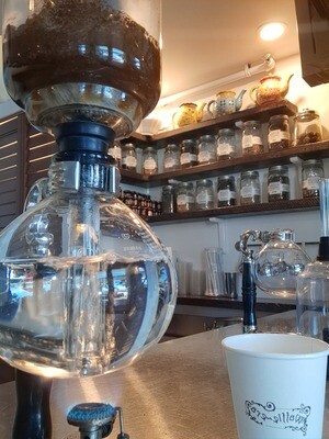 CAFE EN SIPHON  (SYPHON FIRE BREWED COFFEE )