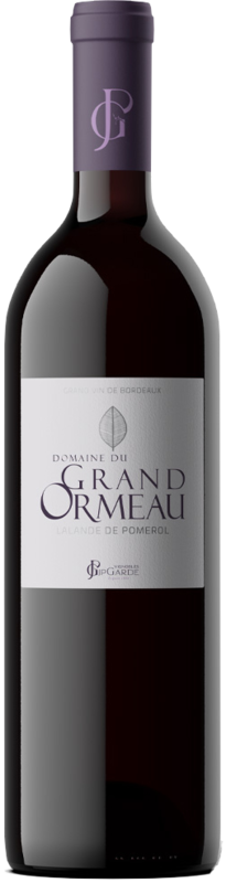 6 bouteilles de DOMAINE DU GRAND ORMEAU  
LALANDE DE POMEROL  • ROUGE • 2018