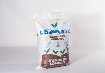 "AmaPlant Humus de Lombriz" fertilizante natural, organico y ecologico apto para todo tipo de cultivos Saco 15 Kg 25 L - ENVIO INCLUIDO