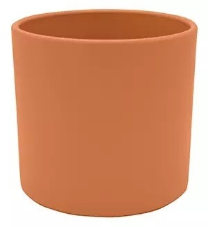 Maceta redonda de ceramica allu cilindro terracota 11x10 cm (terracota)