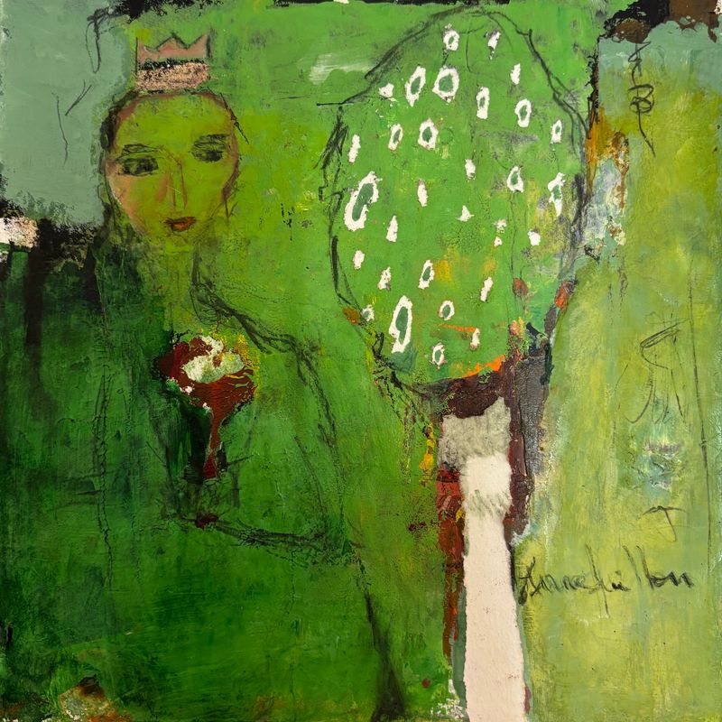 Paysage avec regard