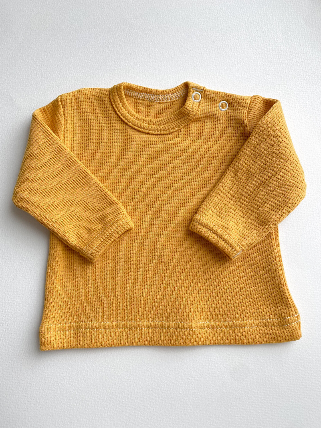 Лонгслів (інтерлок-резинка), Колір: Гірчиця, Розмір: 56