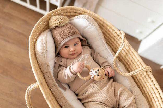 Шапка Тедді з помпоном