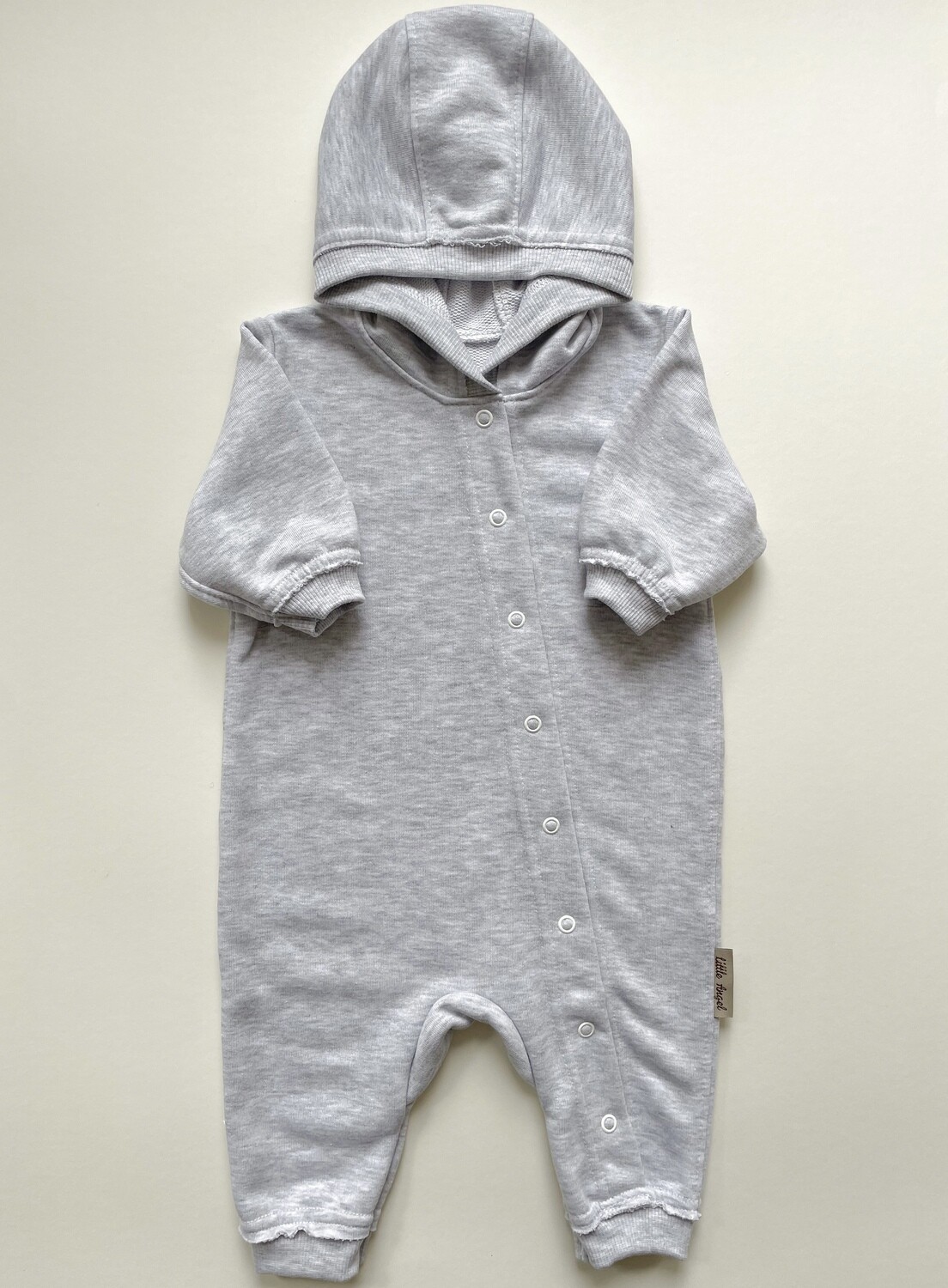 Ромпер (меланж), Колір: Сірий меланж, Розмір: 56