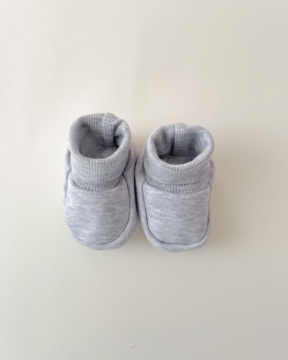 Пінетки (меланж), Колір: Сірий, Розмір: 0-6 міс.
