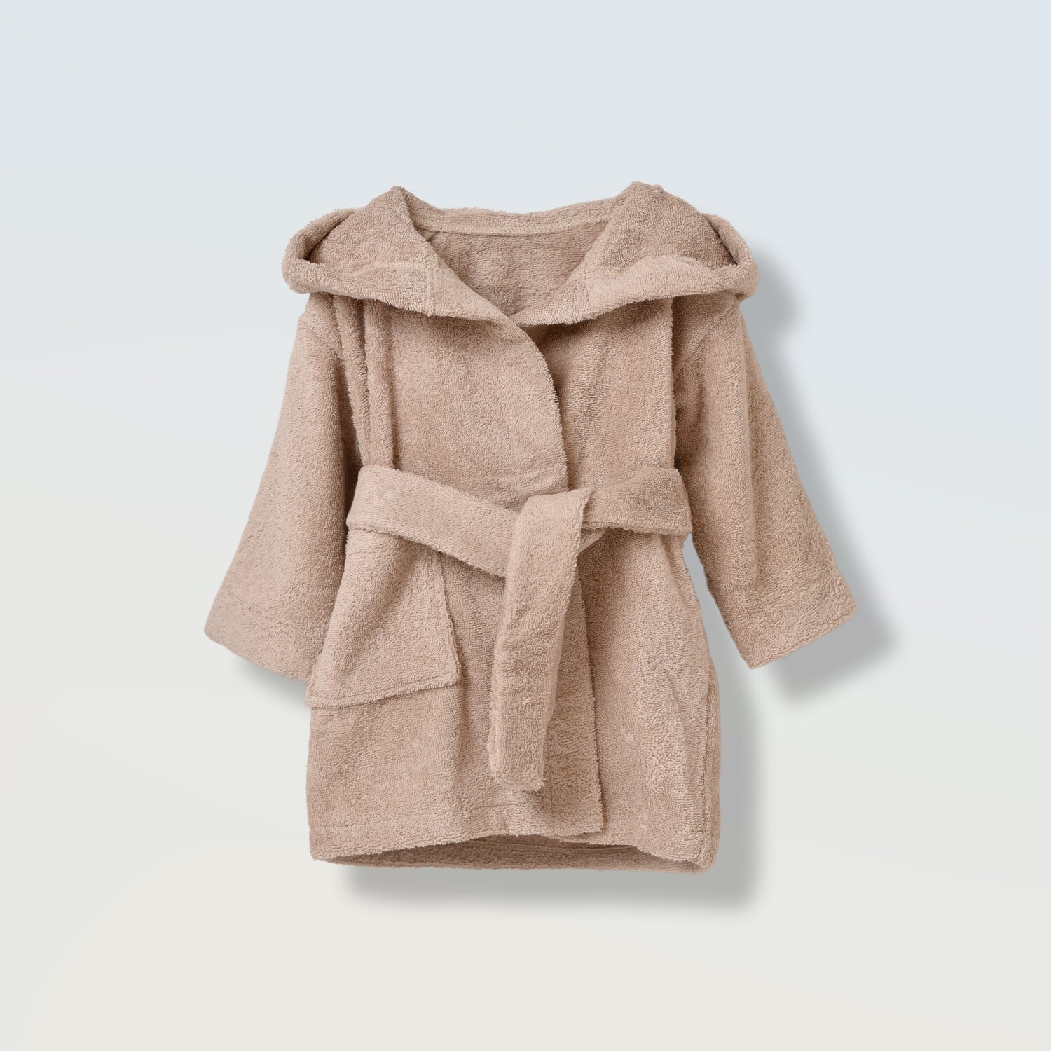 Халат (махра), Колір: Світлий беж, Розмір: 80-86