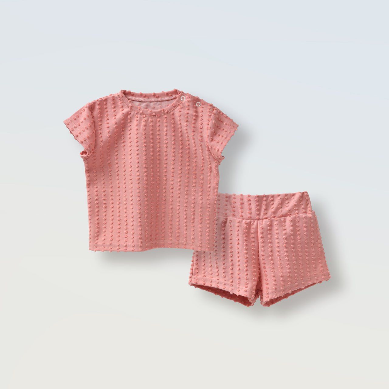 Костюм футболка та шорти (жакард), Колір: Малиновий, Розмір: 80