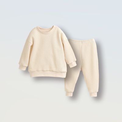 Піжама світшот та штани (вафля жакард)