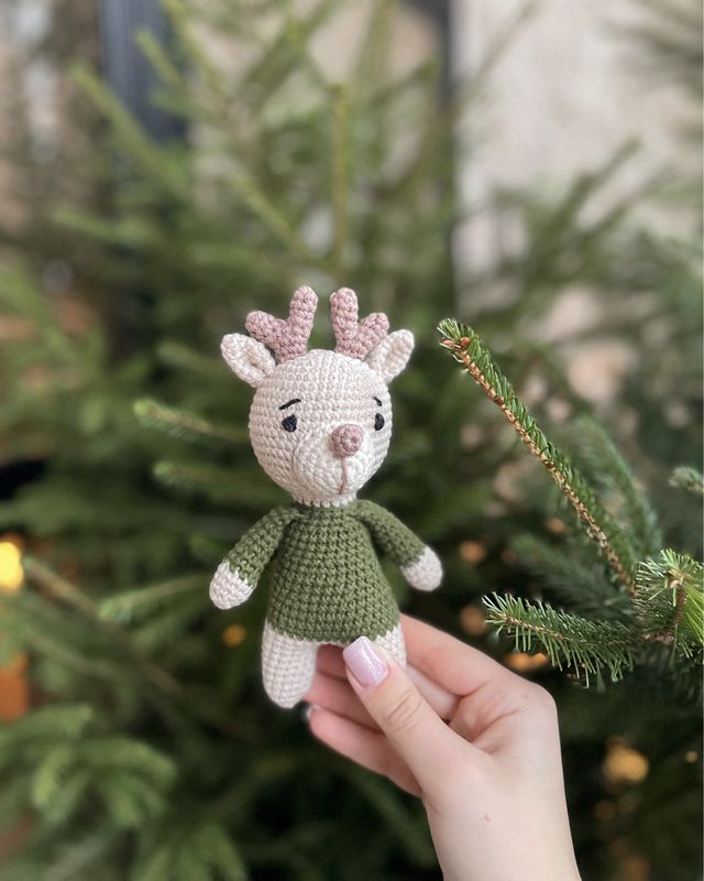 Іграшка ручної роботи "Оленя"