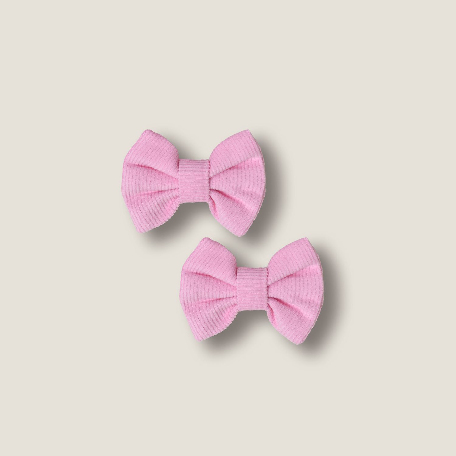 Шпилька "Метелик" (вельвет) 2 шт., Колір: Рожевий