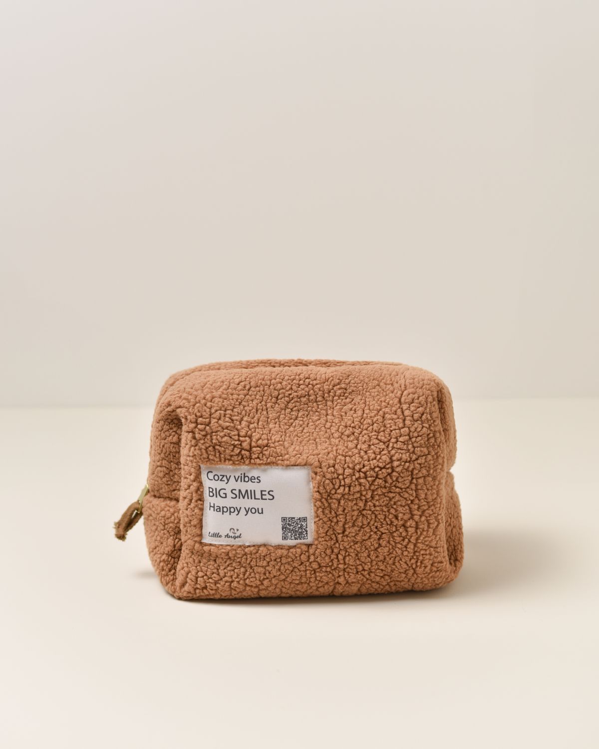 Косметичка Тедді, Колір: Карамель, Розмір: S