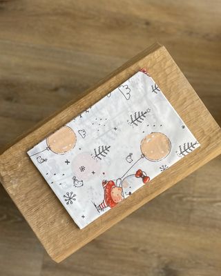 Пелюшка ситцева &quot;Ведмедик з кулькою&quot;