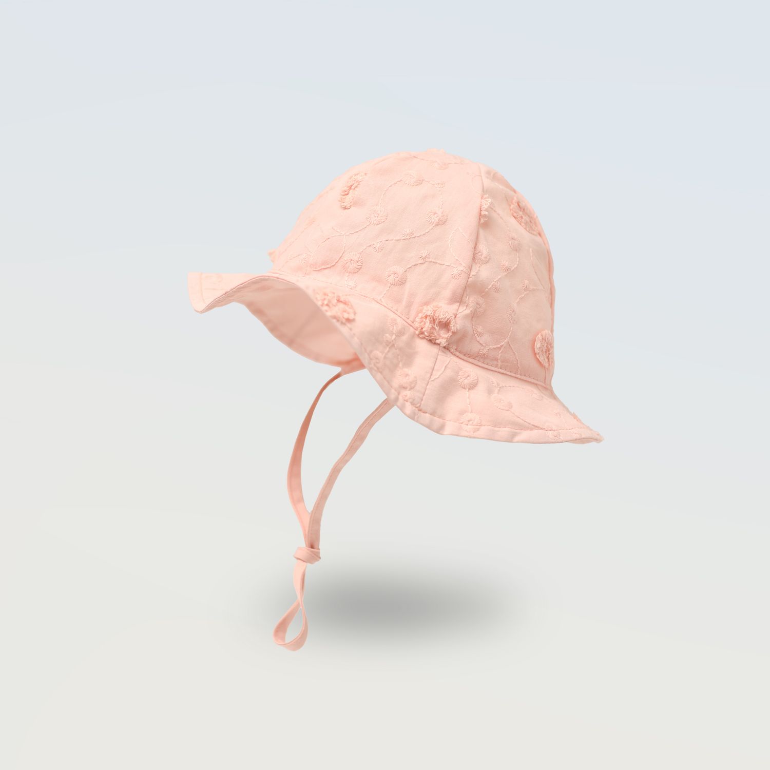 Панама з вишивкою, Колір: Персик, Розмір: 46