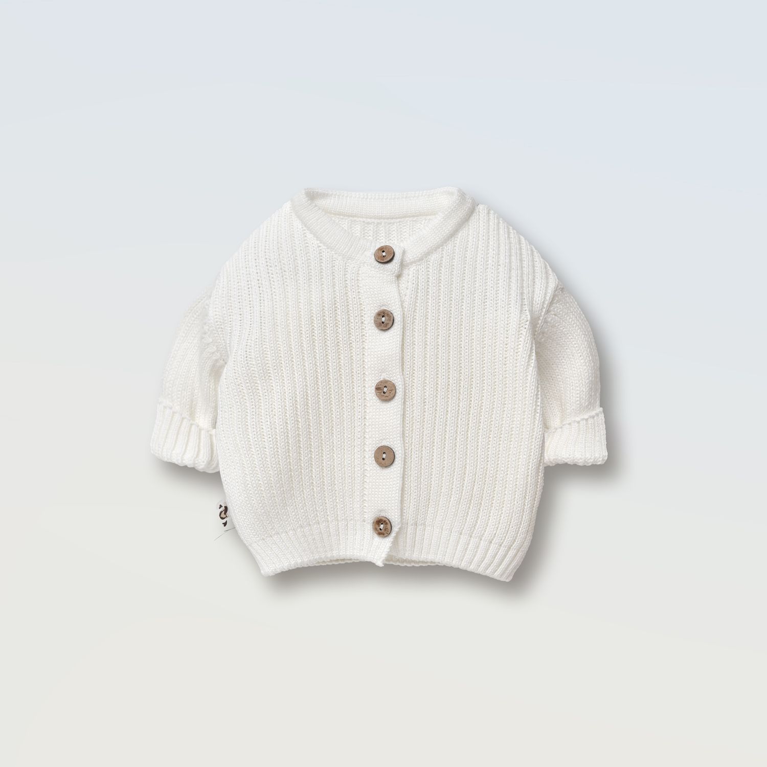 Кофта на ґудзиках, Колір: Айворі, Розмір: 74