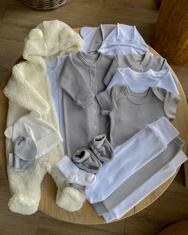 Набір в пологовий сірий