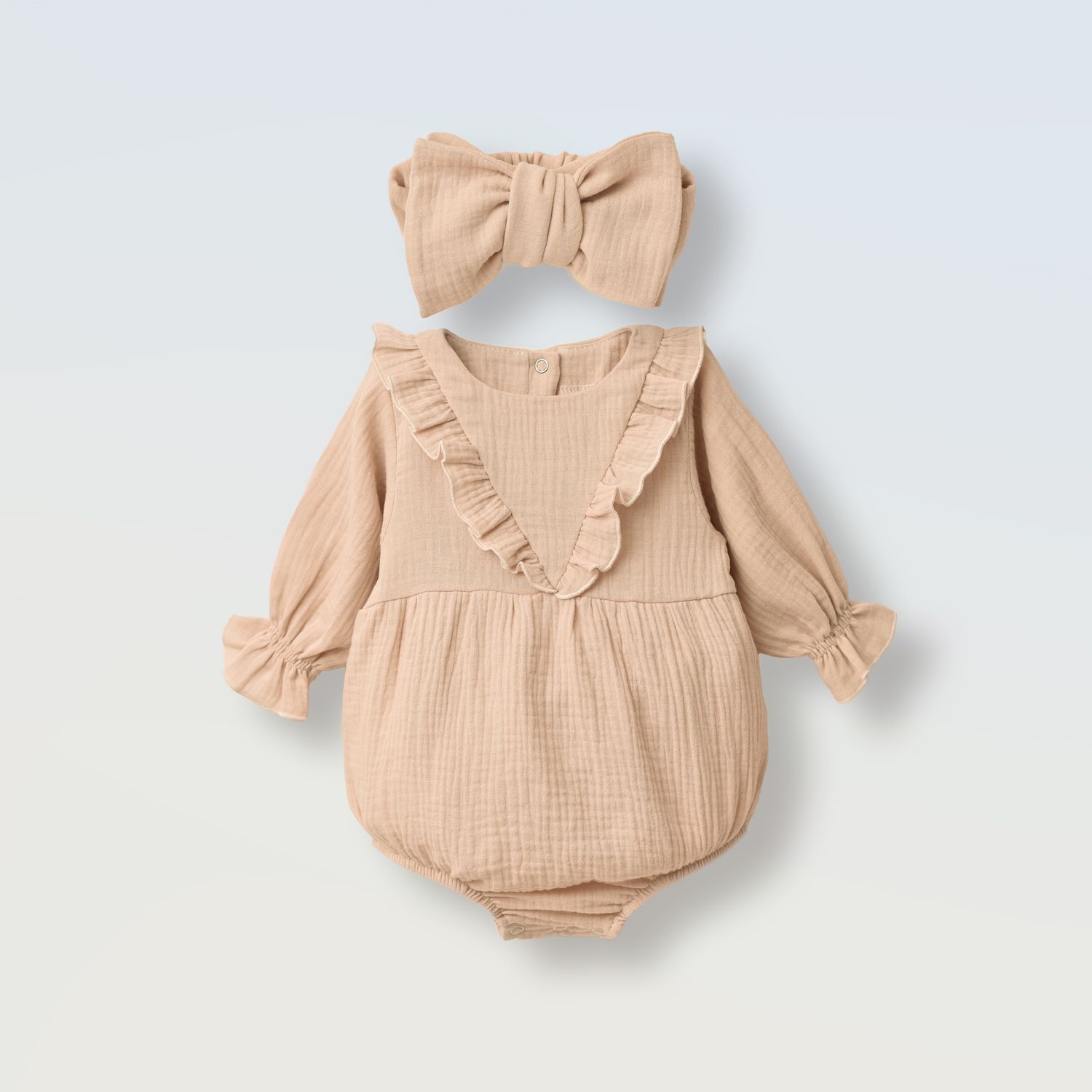 Набір "Міа" (муслін), Колір: Пісочний, Розмір: 92