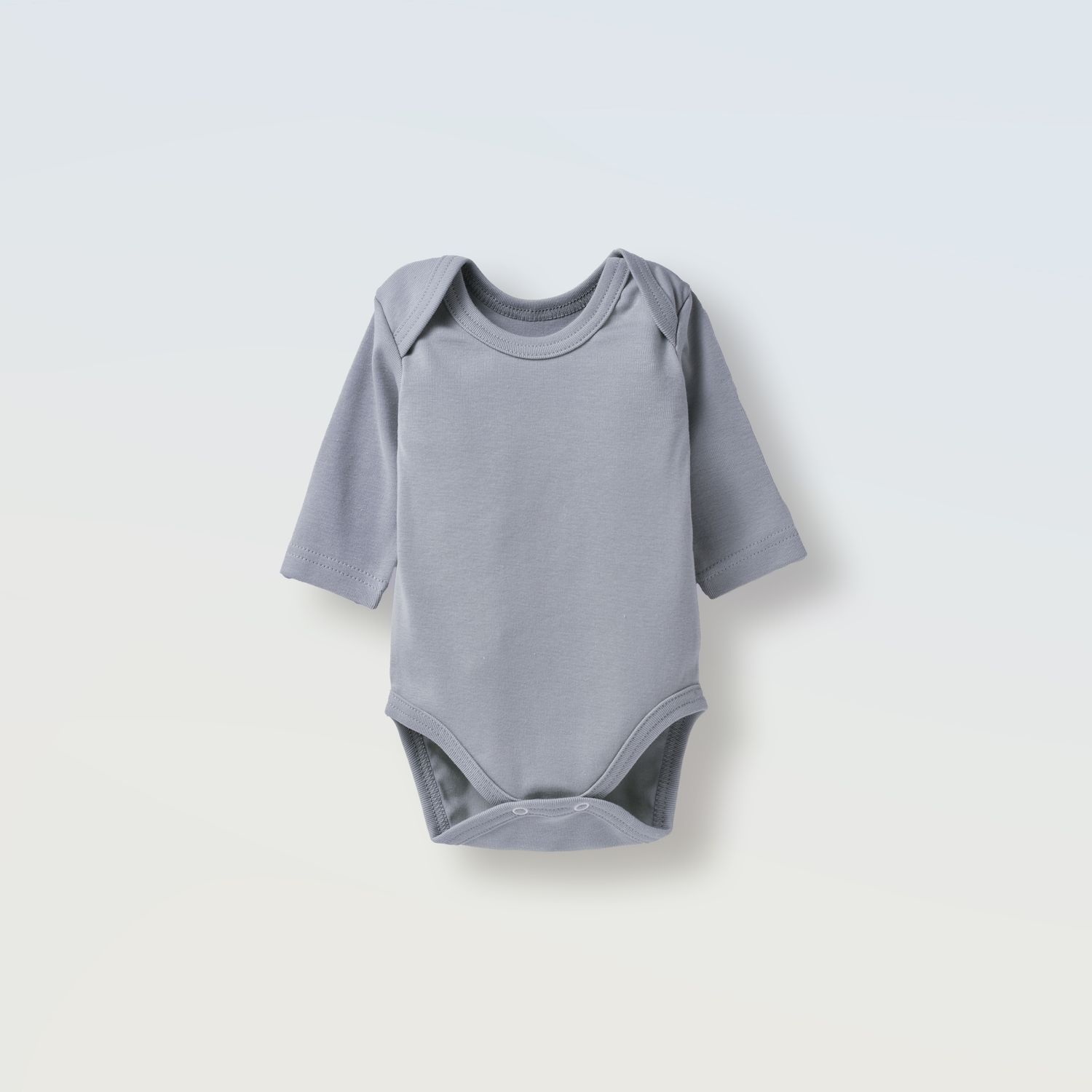 Боді на довгий рукав (рібана), Колір: Попелястий, Розмір: 56