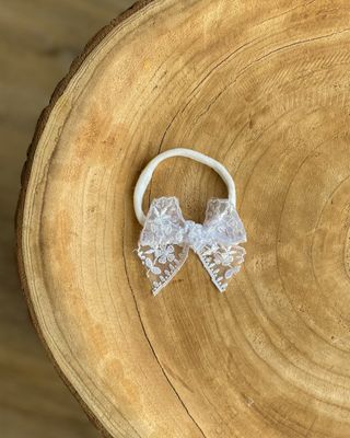 Пов&#39;язка резинка &quot;Бантик&quot; (мережка)