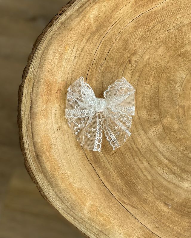 Шпилька &quot;Бант&quot; мереживо