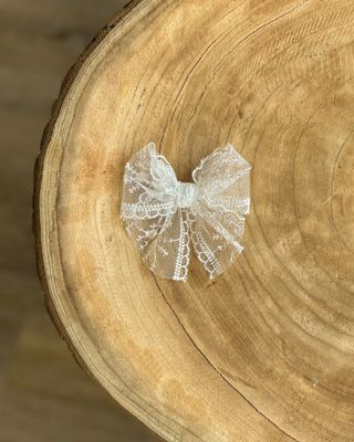 Шпилька &quot;Бант&quot; мереживо