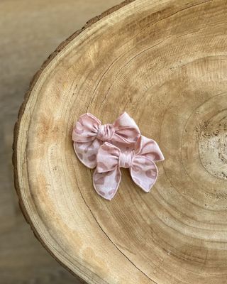 Шпилька "Бант" (фланель принт) 2 шт.