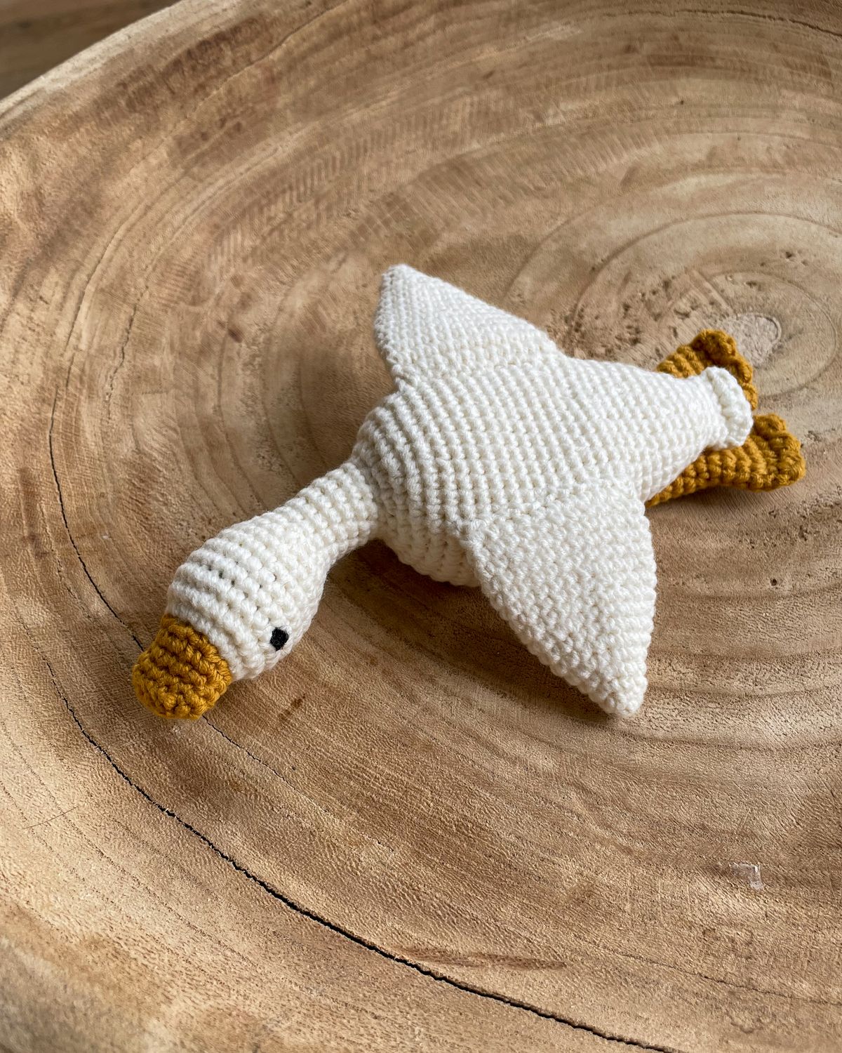 Іграшка ручної роботи "Гусочка"