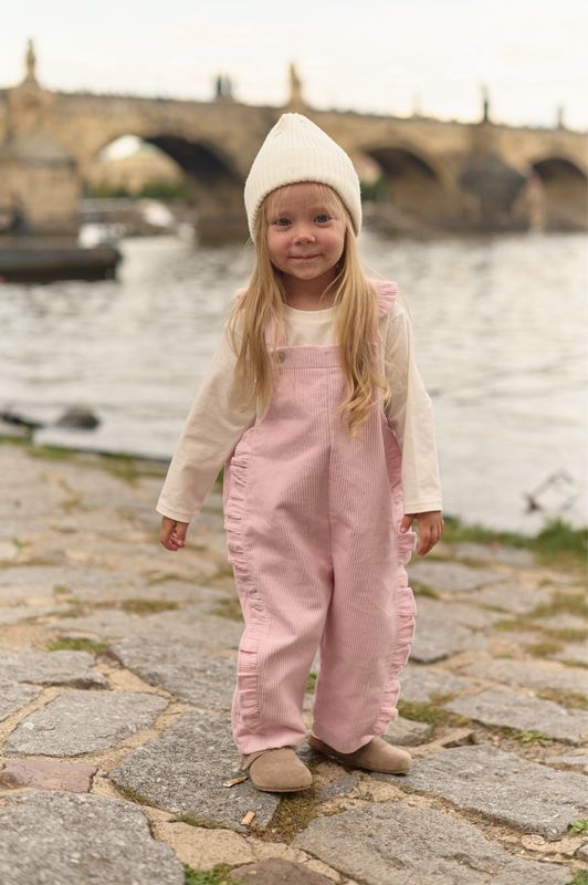 Комбінезон з рюшею (вельвет)