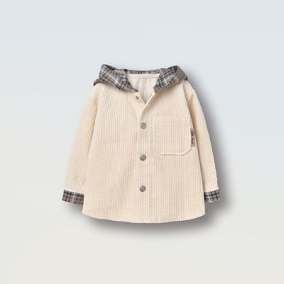 Сорочка з капюшоном (вельвет)