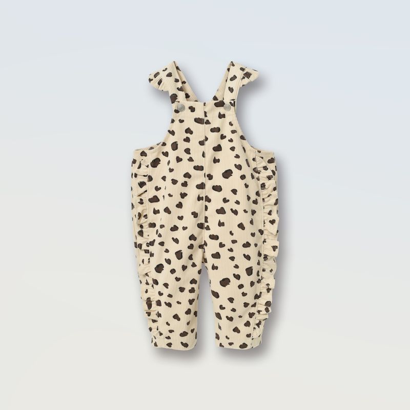 Комбінезон з рюшею (вельвет принт)