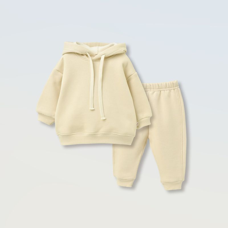 Костюм худі та штани оверсайз (тринитка на флісі)