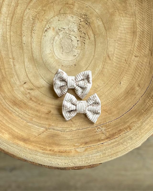 Шпилька &quot;Метелик&quot; (вельвет принт) 2 шт.