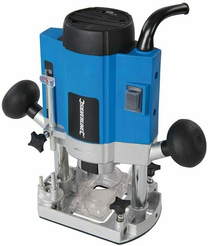Silverline 1020W  ¼" Plunge Router 230V