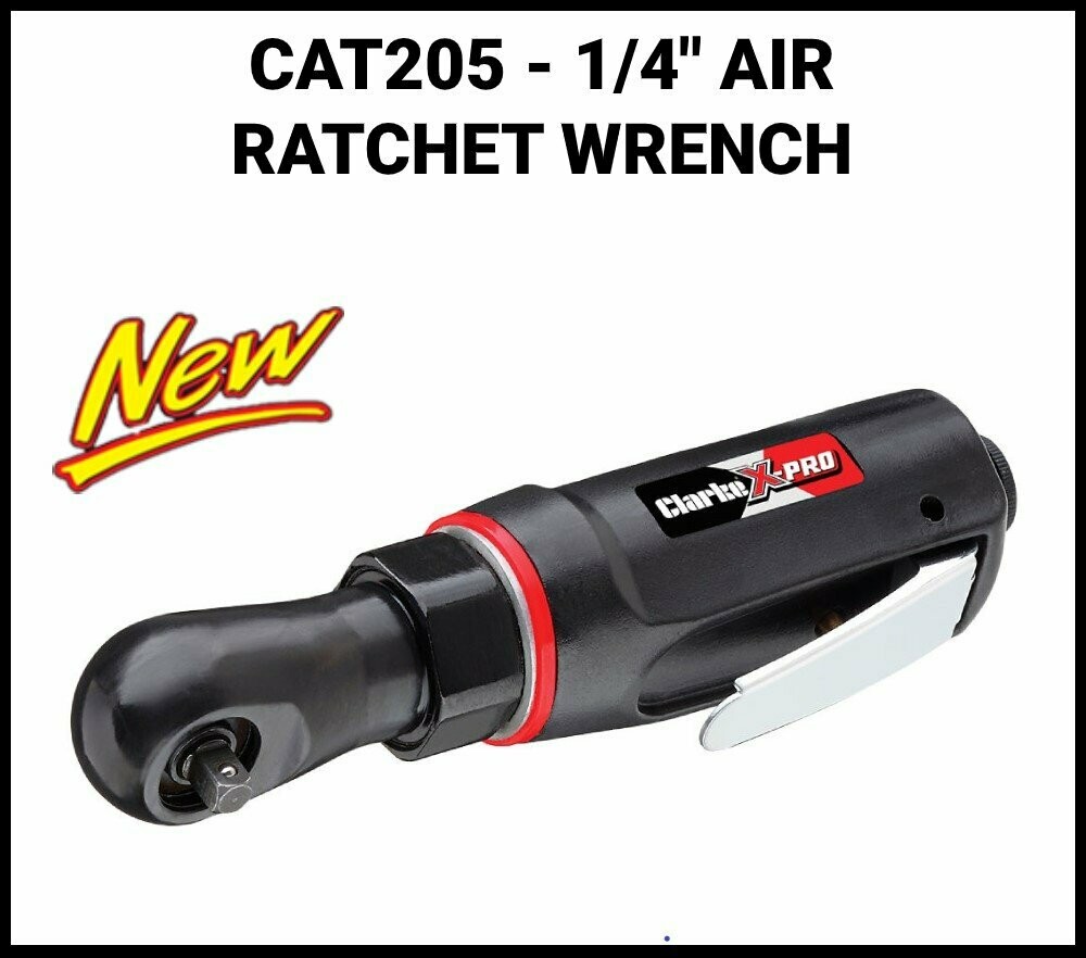 Clarke CAT205 1/4" Air Ratchet Wrench