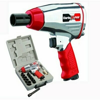 Clarke CAT142 X-Pro - 13 Piece ½" Compact Air Impact Wrench Kit
