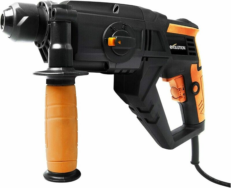 Evolution  SDS4-800 4 Function Hammer Drill (110v or 230v Options)